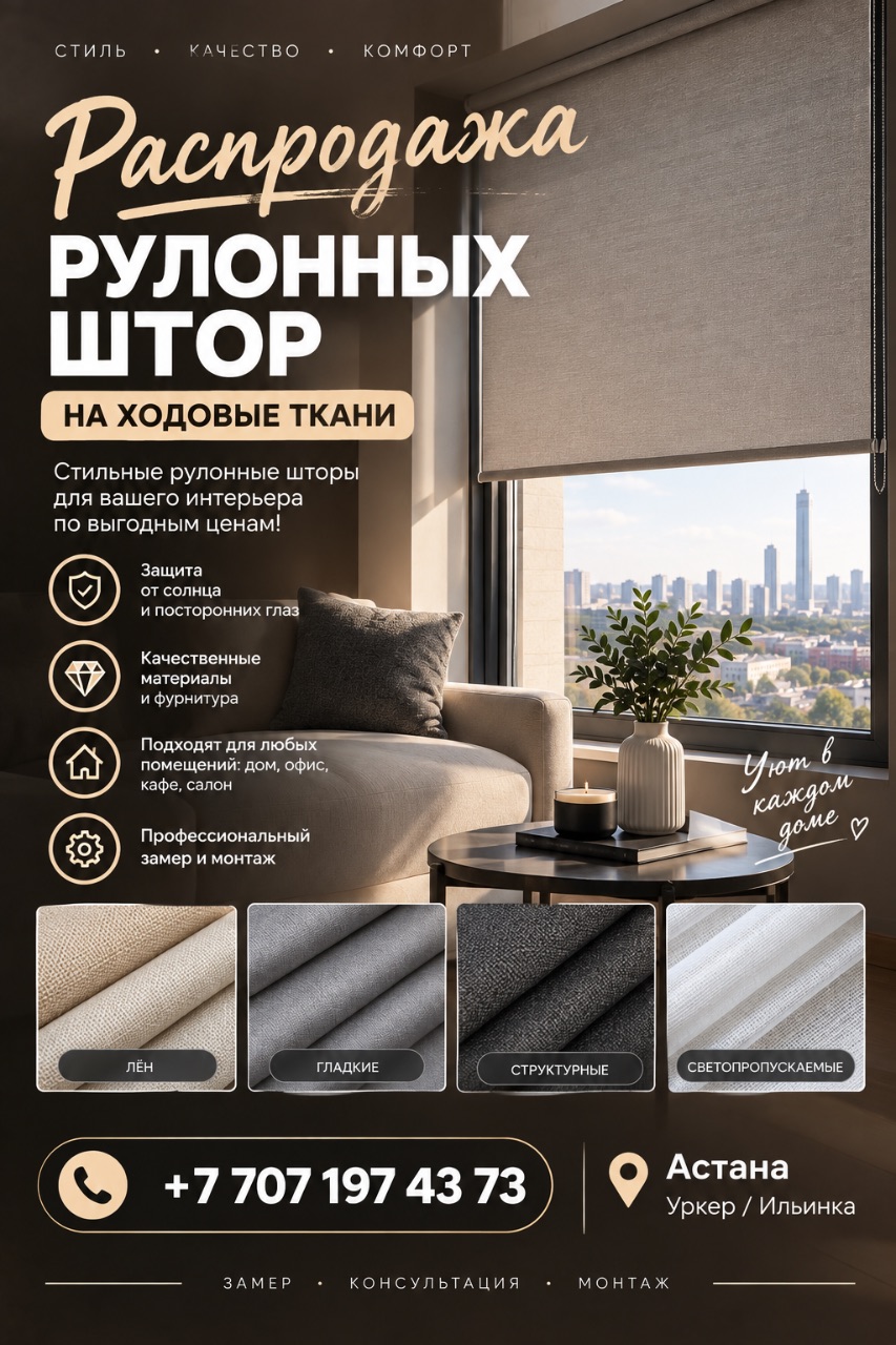 Ролл шторы